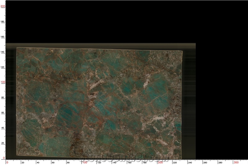 Luxury Stone Amazonite Green Granite Tiles
