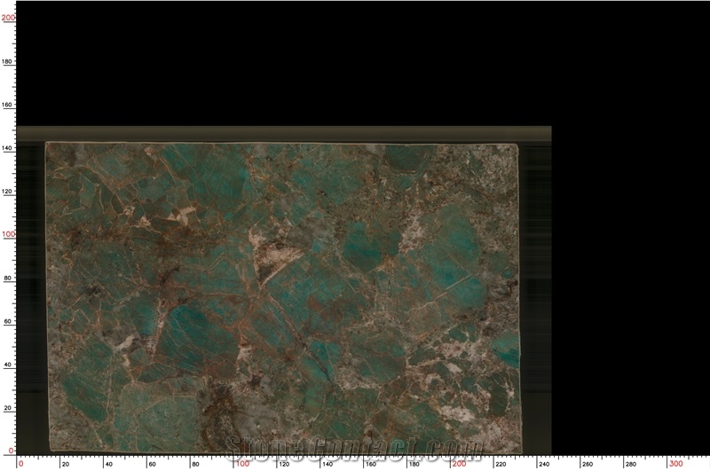 Luxury Stone Amazonite Green Granite Tiles
