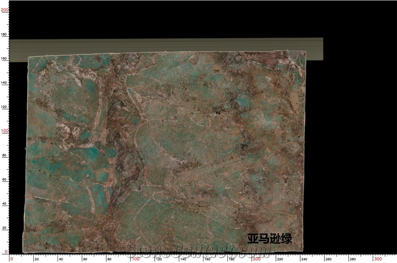 Luxury Stone Amazonite Green Granite Tiles