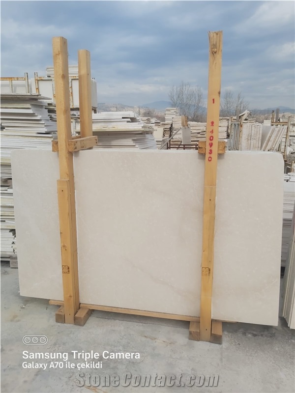 Botticino Beige Polished Marble Slabs