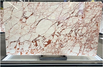 Viola Calacatta Marble Slab Tiles Vietnam Export