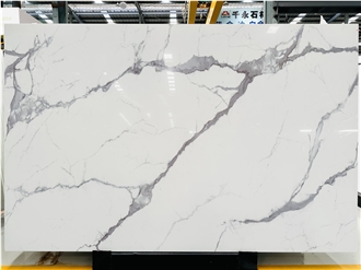 Calacatta Bluish Nano Stone Slabs