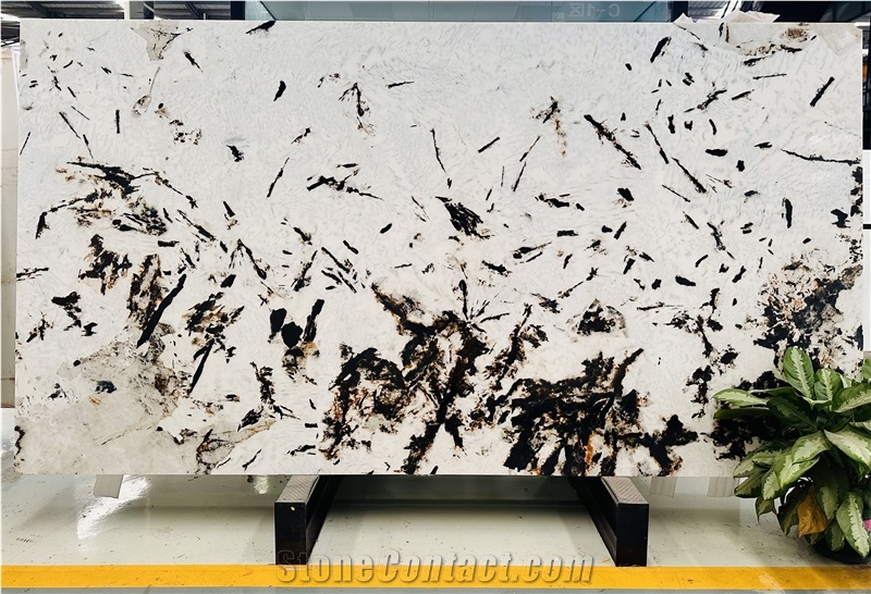 Everest White Nano Stone Slabs