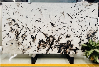 Everest White Nano Stone Slabs