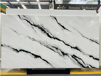 Panda White Nano Stone Slabs