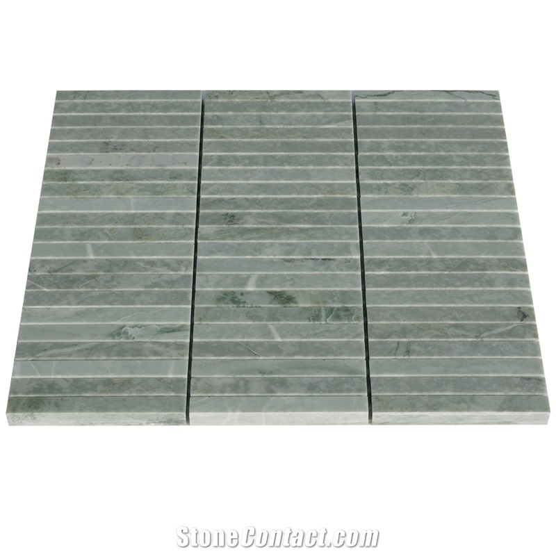 Laiyang Green Marble Desert Verde Mosaic Pattern