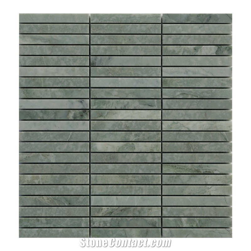 Laiyang Green Marble Desert Verde Mosaic Pattern