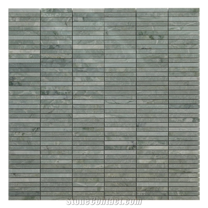 Laiyang Green Marble Desert Verde Mosaic Pattern