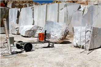 Auto Sizing With Angle Quarry Wire Saw Machine G-AOSM