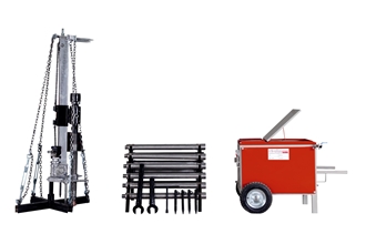 Hydraulic DTH Drilling Machine