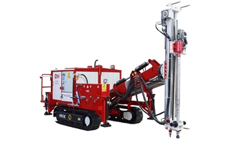 Tracked Rock Drilling Machine