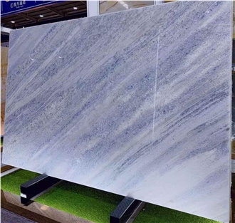 Blue Crystal Azul Cielo Marble Polished Wall Tiles