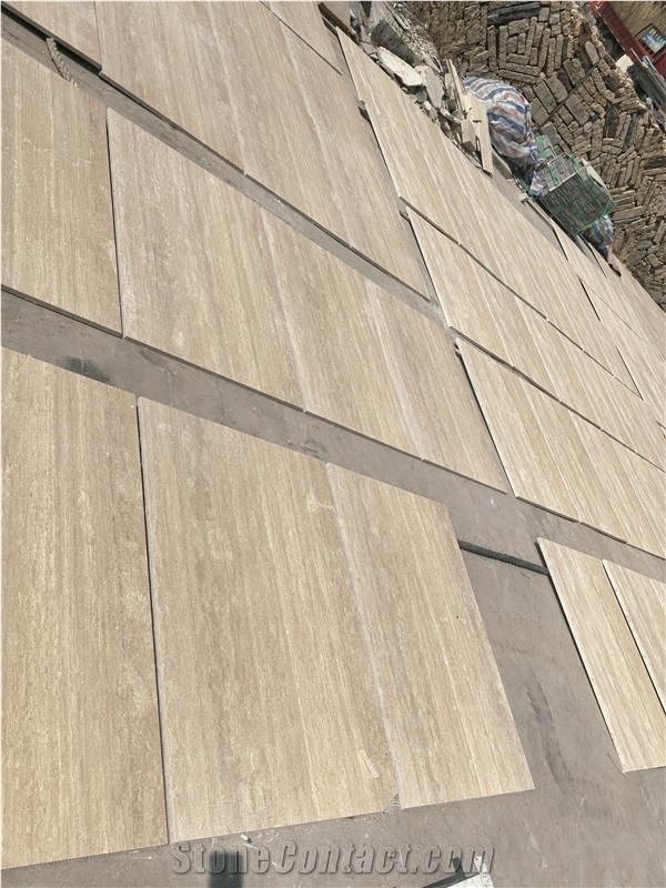 Turkey Beige Travertine Stone For Wall Tiles
