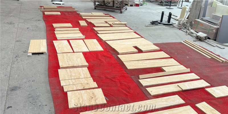 Turkey Beige Travertine Stone For Wall Tiles