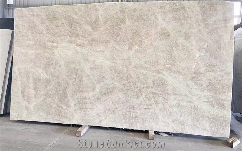 Taj Mahal Quartzite Slabs - Polished