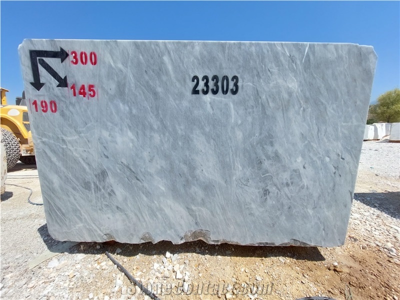 Turkish Bardiglio Grey Marble Blocks