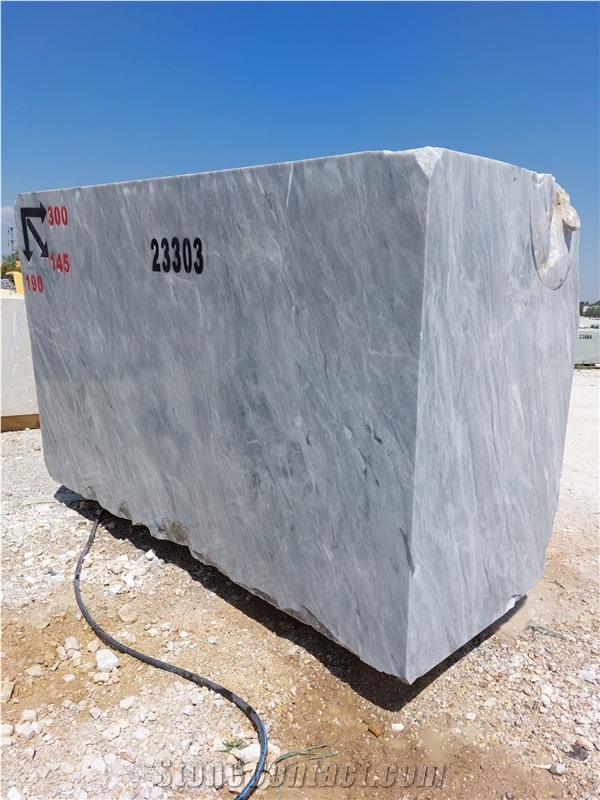 Turkish Bardiglio Grey Marble Blocks