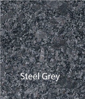 Steel Grey Granite Slabs