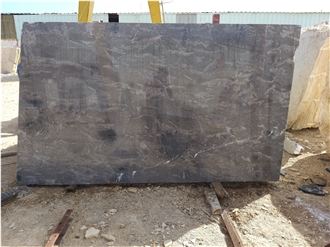 Atlantic Grey Gris Violet Marble Slabs
