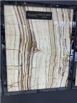 Kizilca Onyx Slabs- Polished