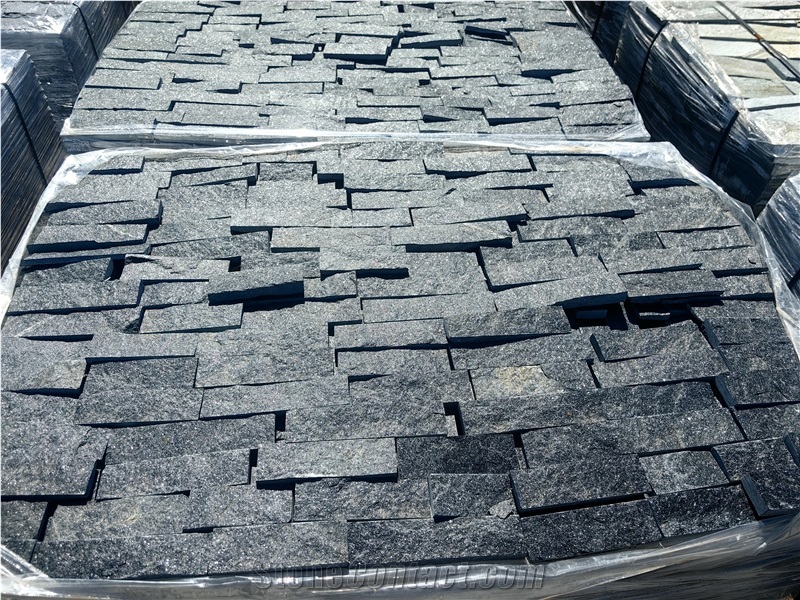 Green Gneiss Machine Cutted Tiles