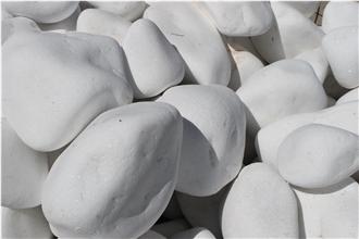 White Marble Stone Pebbles