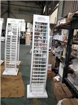 Metal Display Tower Rack For Stone Sample