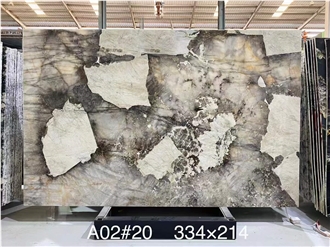 High Quality Pandora Grey Quartzite Slabs