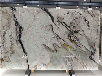 High Quality Tiffany Diamond Quartzite Slabs