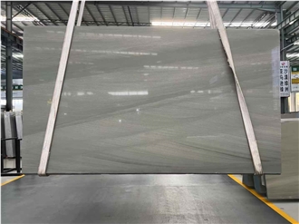 Hot New Lyon Grey Quartzite Slabs-Polished