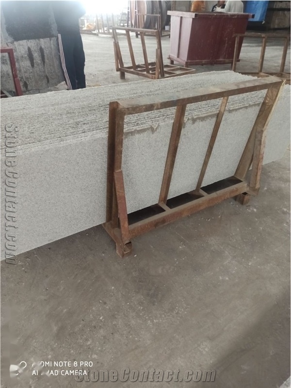 China Pearl White Granite Slab