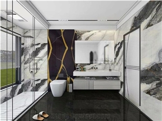 Panda White Marble