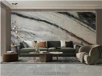 Panda White Marble