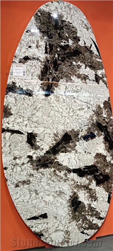 Splendor White Granite Finished Product