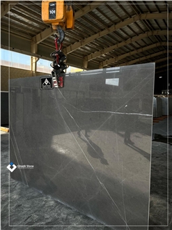 Pietra Gray Marble Polished Slabs, Tiles