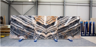 Blue Savanna  Marble Slabs