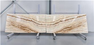 Cappuccino Onyx Slabs