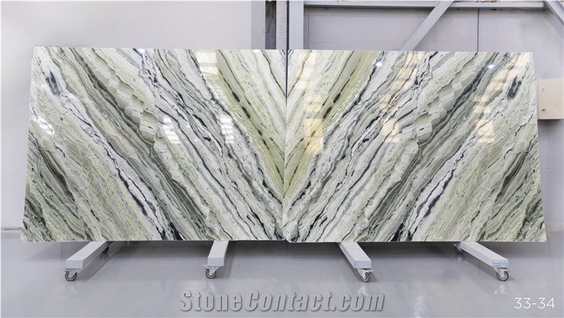 Green Jade Quartzite Slabs