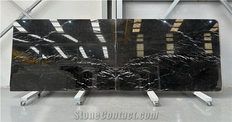 Nero Marquina Marble Slabs 2Cm