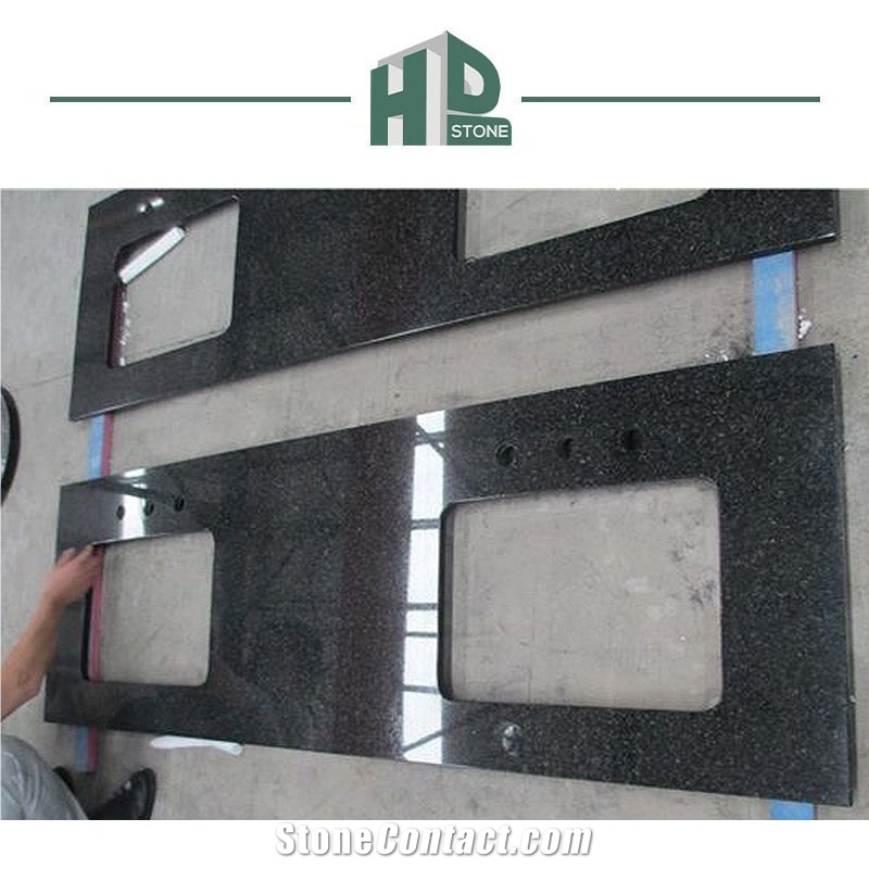 African Black Granite Countertops Bath Top