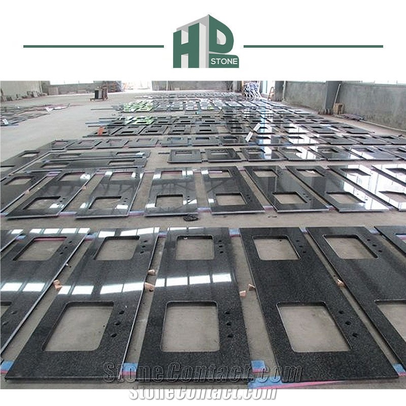 African Black Granite Countertops Bath Top