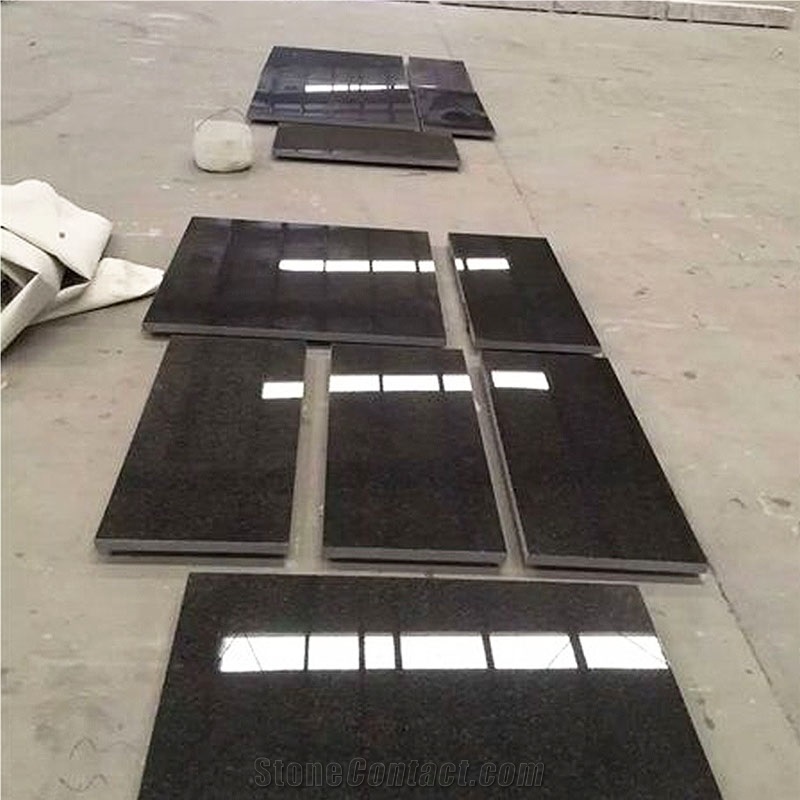 African Black Granite Countertops Bath Top