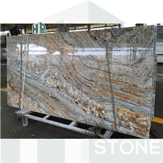 African Gold Granite Slab Natural Stone Slabs