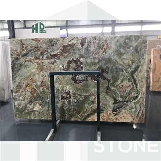 Ancient Green Onyx Slab Slabs
