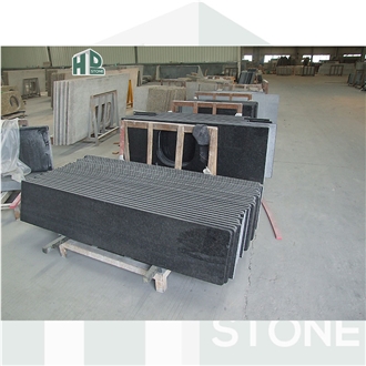 Angola Black Granite Countertop