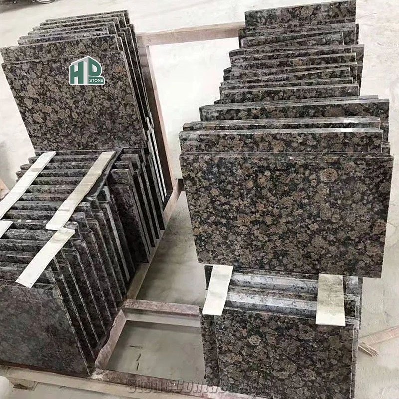Baltic Brown Granite Polished Slab Granite Tiles