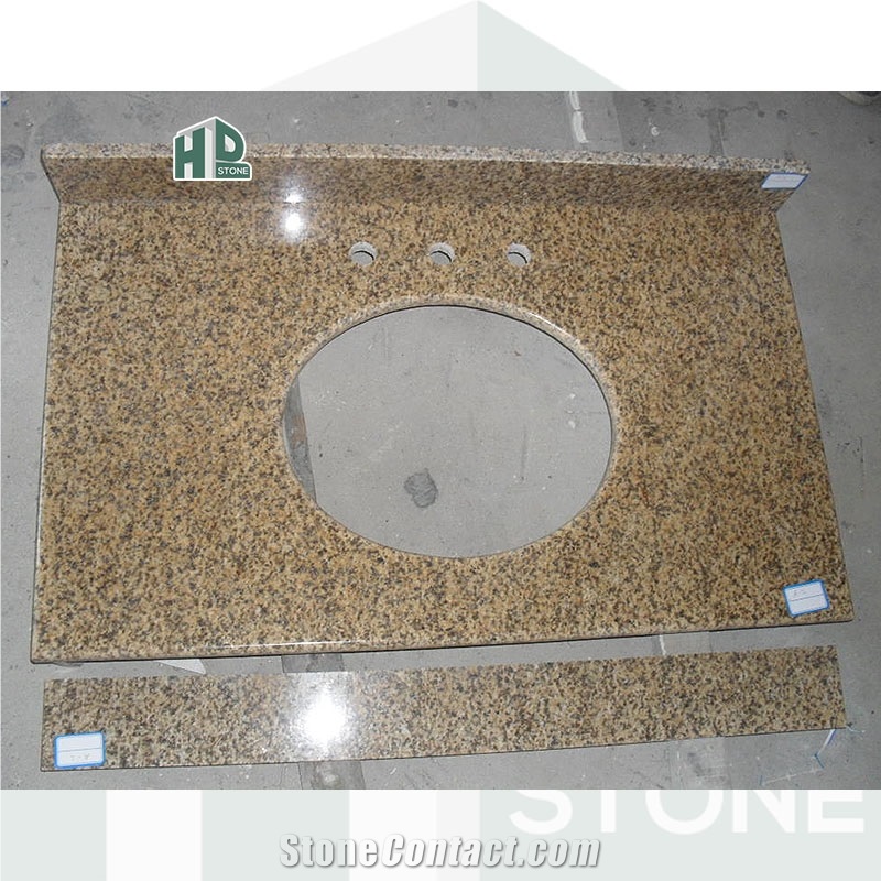 Vietnam Yellow Granite Countertops,Vanity Top Bath Top