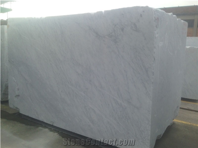 Bianco Carrara C,Cd, Carrera, Blanc De Carrare Marble Blocks