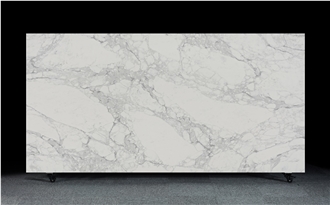 Grey Veins 5117 Statuario Verona White Quartz Slabs