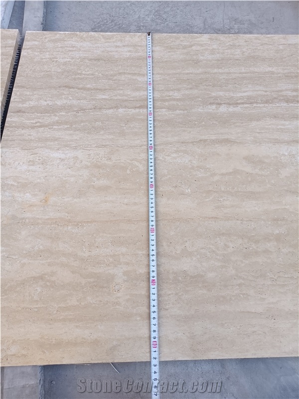 Turkish Roman Travertine Tiles Vein Cut Wall Floor 24